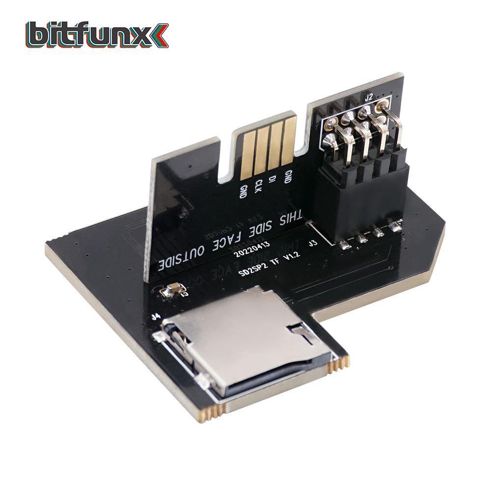 Bitfunx GC2SD Micro SD Card Adapter Memory Card Adapter Swiss